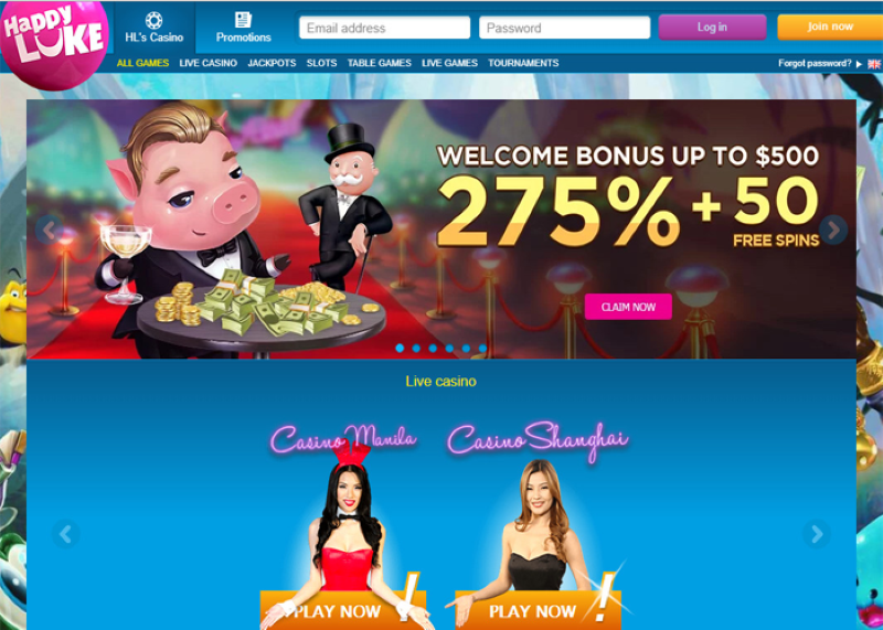 Happyluke Casino có giấy phép hoạt động