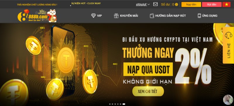 Casino 888b giao diện