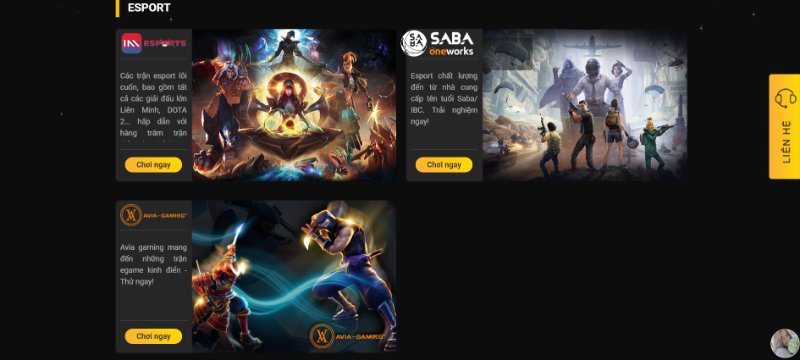 Sảnh Esports 