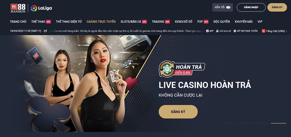 Trang web cá cược trực tuyến được thiết kế với giao diện thân thiện, dễ sử dụng, giúp người chơi dễ dàng tìm kiếm và đặt cược.