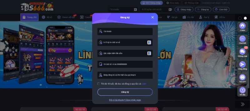 Đăng ký S666 casino