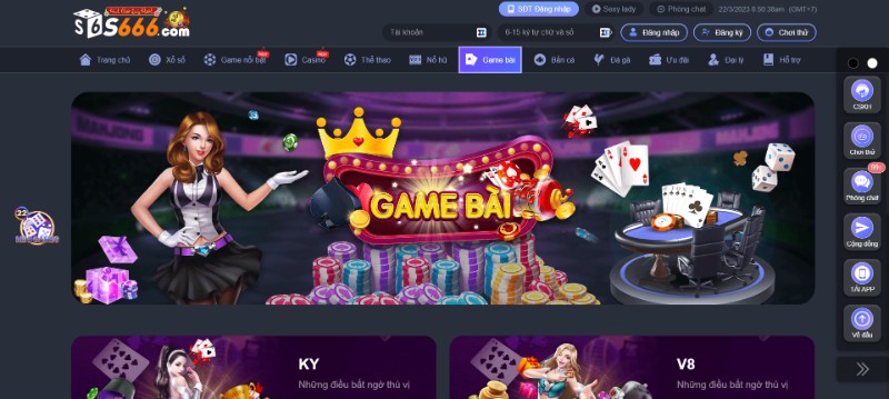 Game bài rồng hổ 